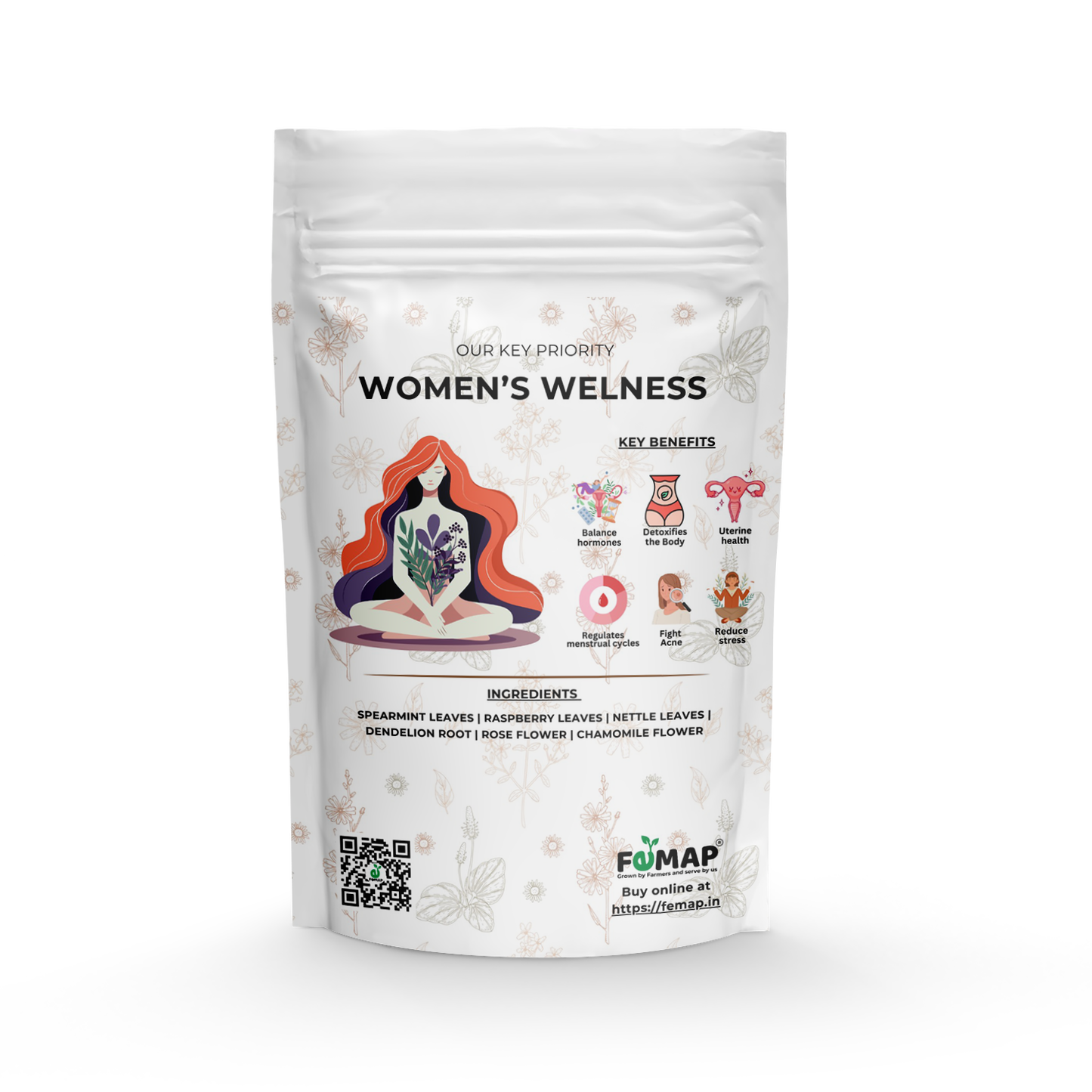 Step-by-step brewing instructions for herbal PCOD tea – steeping time, water temperature, tea bag usage