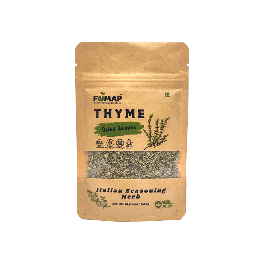 Seasonings Herbs & Spices Thyme, Basil, Chilli Flakes, Oregano & Rosemary 15gm Each | Mixed Herbs Seasonings