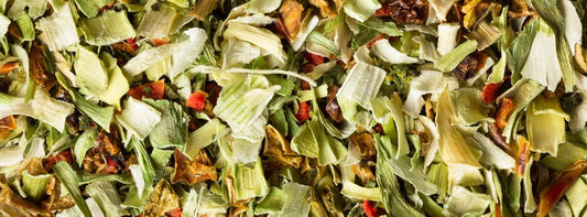 Recipe for femap Dried Vegetable Soup Blend