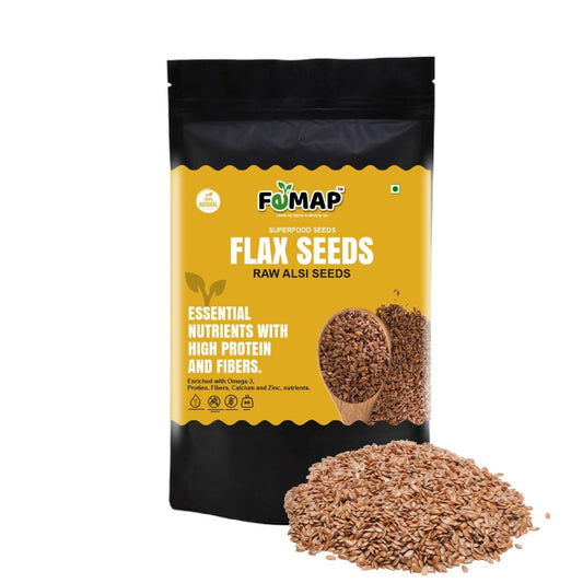 Femap Flax Seeds - Raw Alsi Seeds | Flax Seeds for Hair Growth