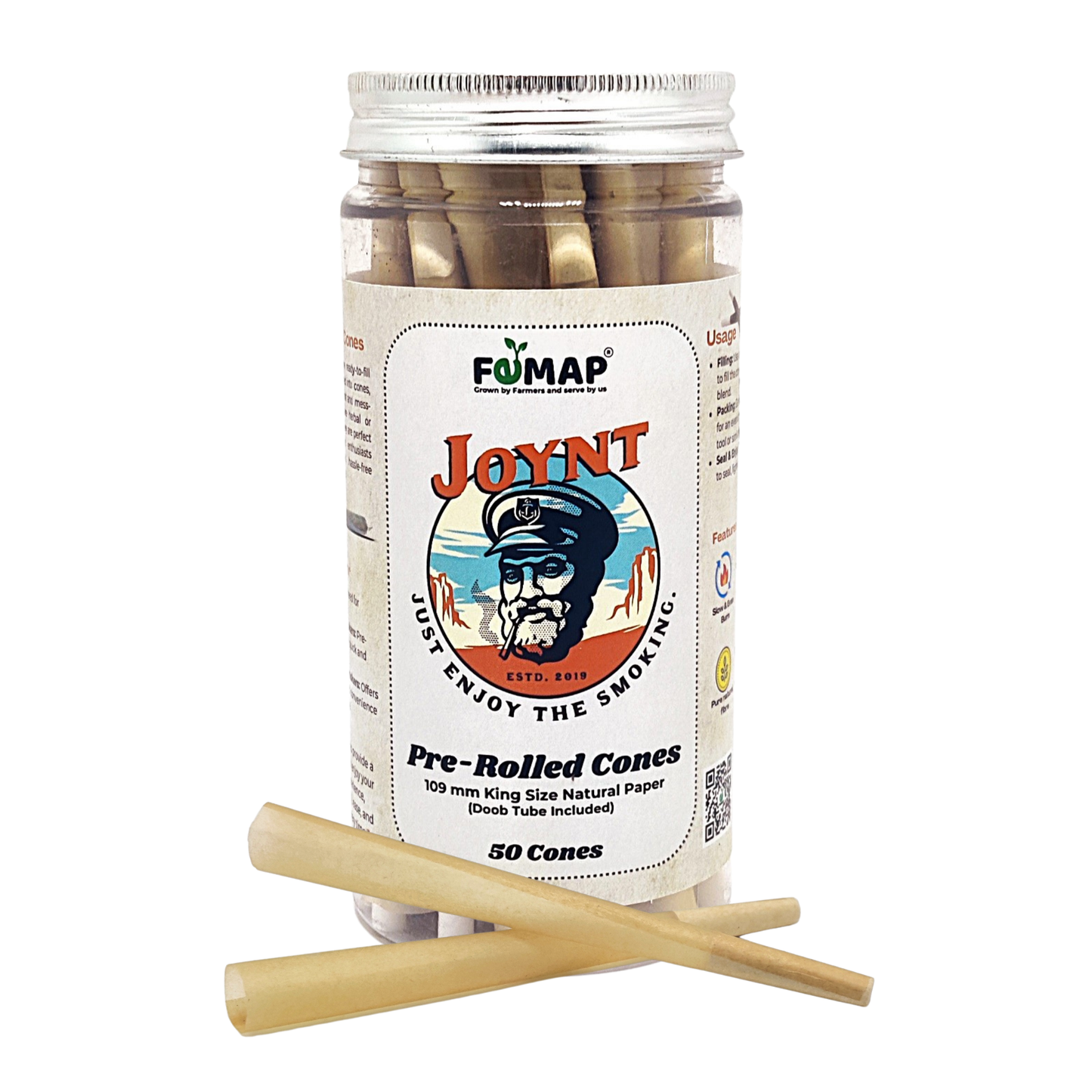 FEMAP Joynt Premium Quality Cones | Pre-Rolled Cones Pack of 50