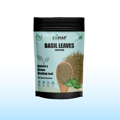 Dried Basil Tulsi Leaf (Ocimum basilicum) – Natural Herbal Leaves 100gm