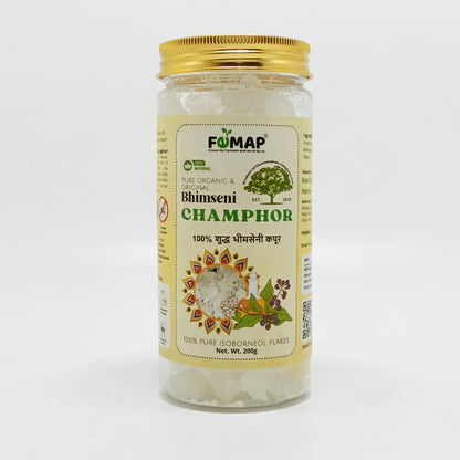 Femap Bhimseni Camphor Crystals | Pure Kapoor for Aromatherapy & Pooja
