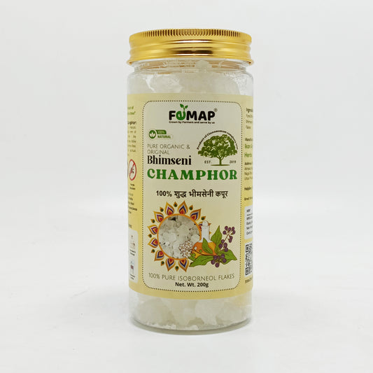 Bhimseni Pure Kapoor (Camphor) Crystals , Aromatherapy & Home Fragrance | Long Lasting Natural Aroma