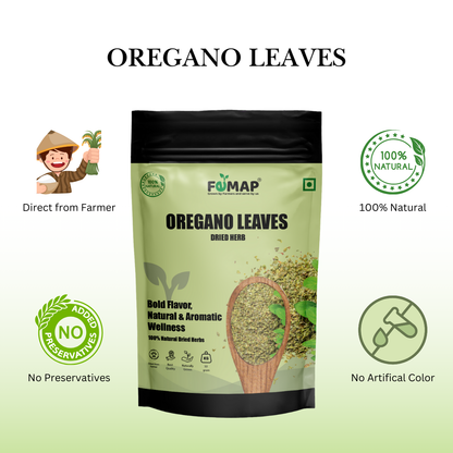 Dried Oregano Leaf (Origanum vulgare) – Natural Herbal Leaves 150gm