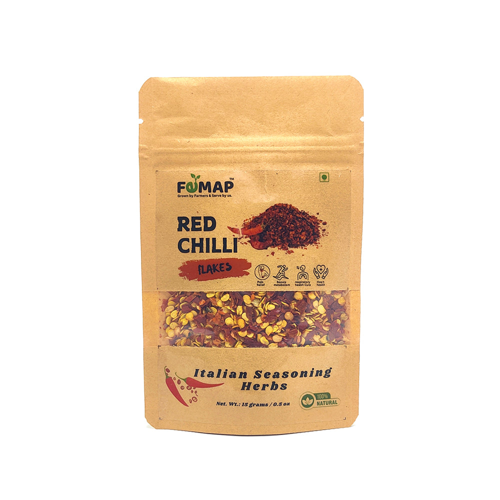 Red Chilli Flakes |  Seasonings for Italian Dishes, Red Chilli Flakes for Pasta, Pizza, Salads, Premium Sprinkler.