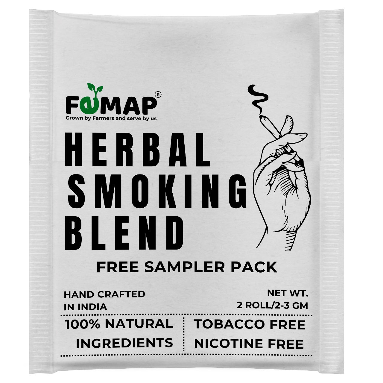 Femap Herbal Smoking Blend | Sampler Pack of 3 Herbal Smoking Blends | Minty Flora | Himayan Herby Clove | Herbo Clove Tobacco free & Nicotine Free