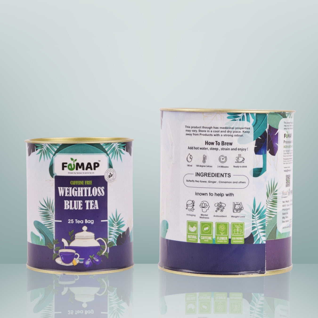 FEMAP Immunity Tea box, a natural herbal remedy to strengthen the immune system and improve health.