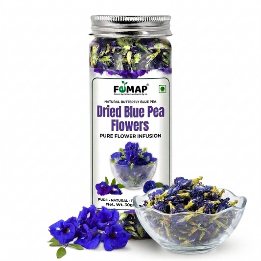 FEMAP Butterfly Pea Flower Tea – Blue Herbal Infusion | 30 gm