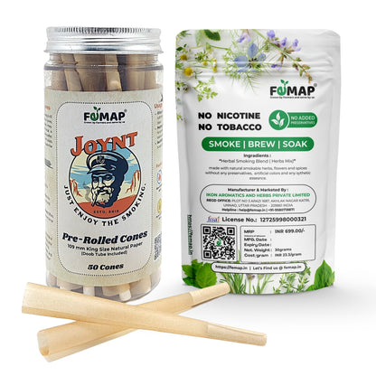 FEMAP Joynt pre-rolled cones packaging with a white background
