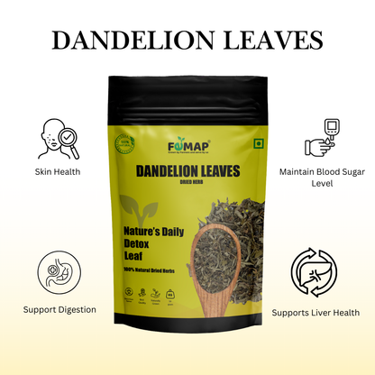 Dried Dandelion Leaf (Taraxacum officinale) – Natural Herbal Leaves 50gm
