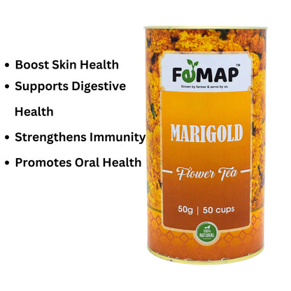 FEMAP Marigold Tea – Boosts skin, digestive, and oral health