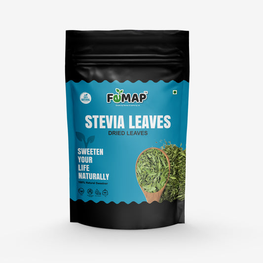 Femap Stevia Leaves Dried Herb Front View – 100% Natural Sugar Substitute