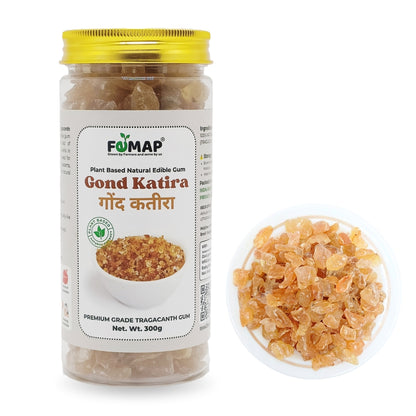 Gond Katira (Tragacanth Gum) – 100% Natural Edible Cooling Gum Crystals