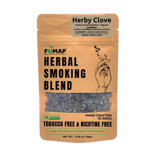 Herbal smoking blend package with Femap branding on a white background