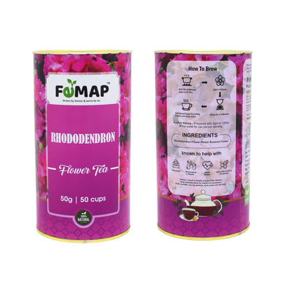 Rhododendron Flower Tea Brewing Instructions and Ingredients – FEMAP