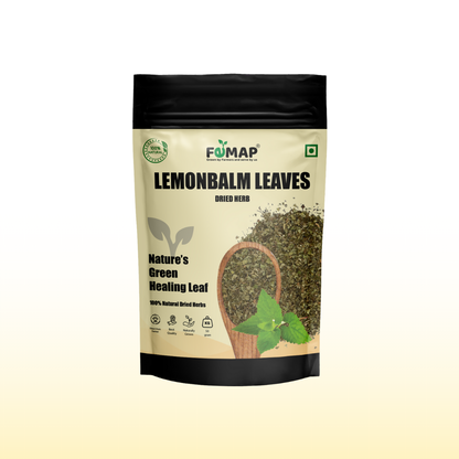 Dried Lemon Balm Leaf (Melissa officinalis) – Natural Herbal Leaves 50gm