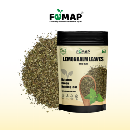 Dried Lemon Balm Leaf (Melissa officinalis) – Natural Herbal Leaves 50gm
