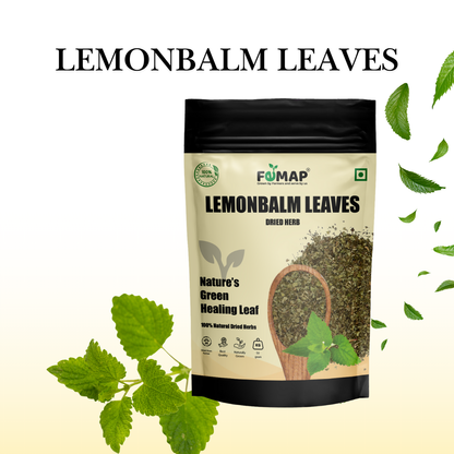 Dried Lemon Balm Leaf (Melissa officinalis) – Natural Herbal Leaves 50gm
