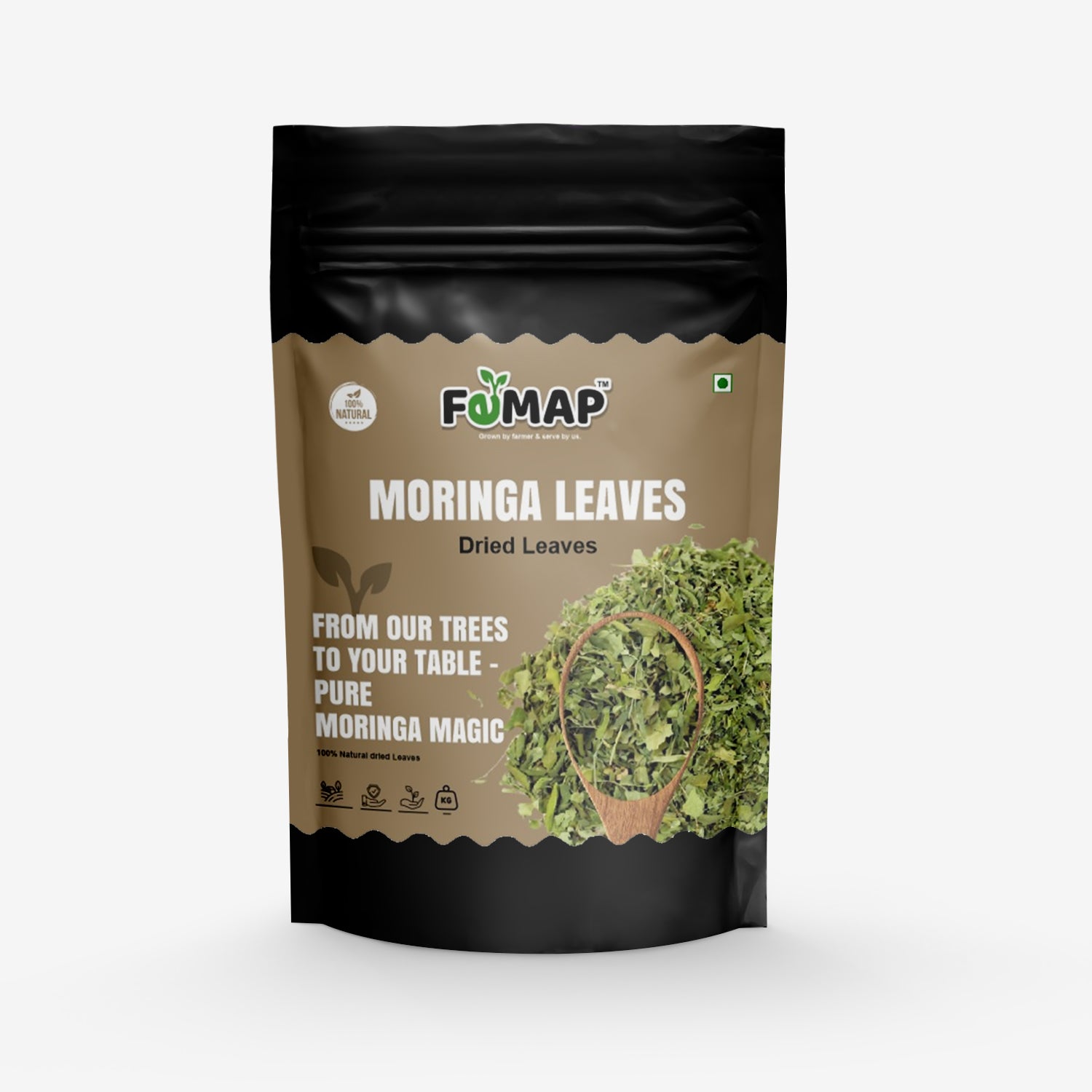 FEMAP Lemongrass Leaves Front View – 100% Natural Dried Herb
