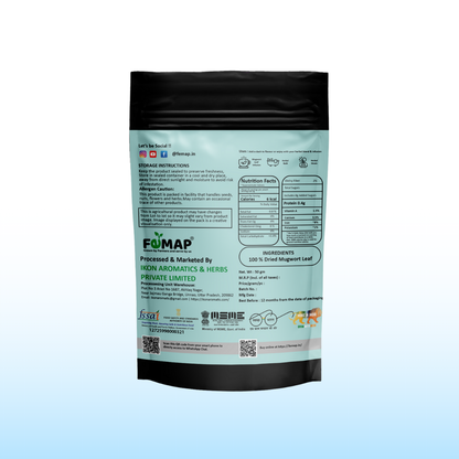 Dried Mugwort Leaf (Artemisia vulgaris) – Natural Herbal Leaves 50gm