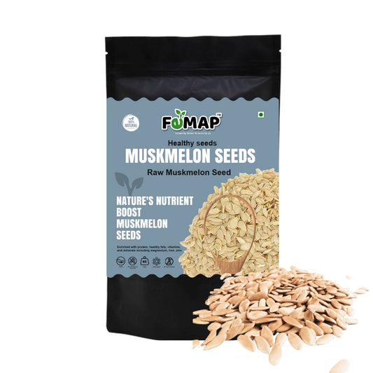 Femap Raw Muskmelon Seeds for Eating | High Protein Potassium, Magnesium & Iron Kharbuja Beej for Energy