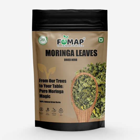 FEMAP moringa leaves packaging on a white background