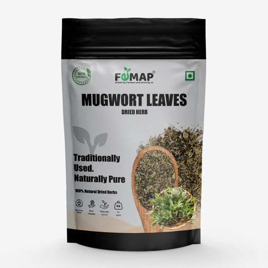 Package of FEMAP Mugwort Leaves on a white background