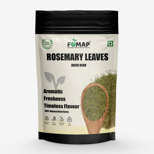 Package of FEMAP Rosemary Leaves on a white background