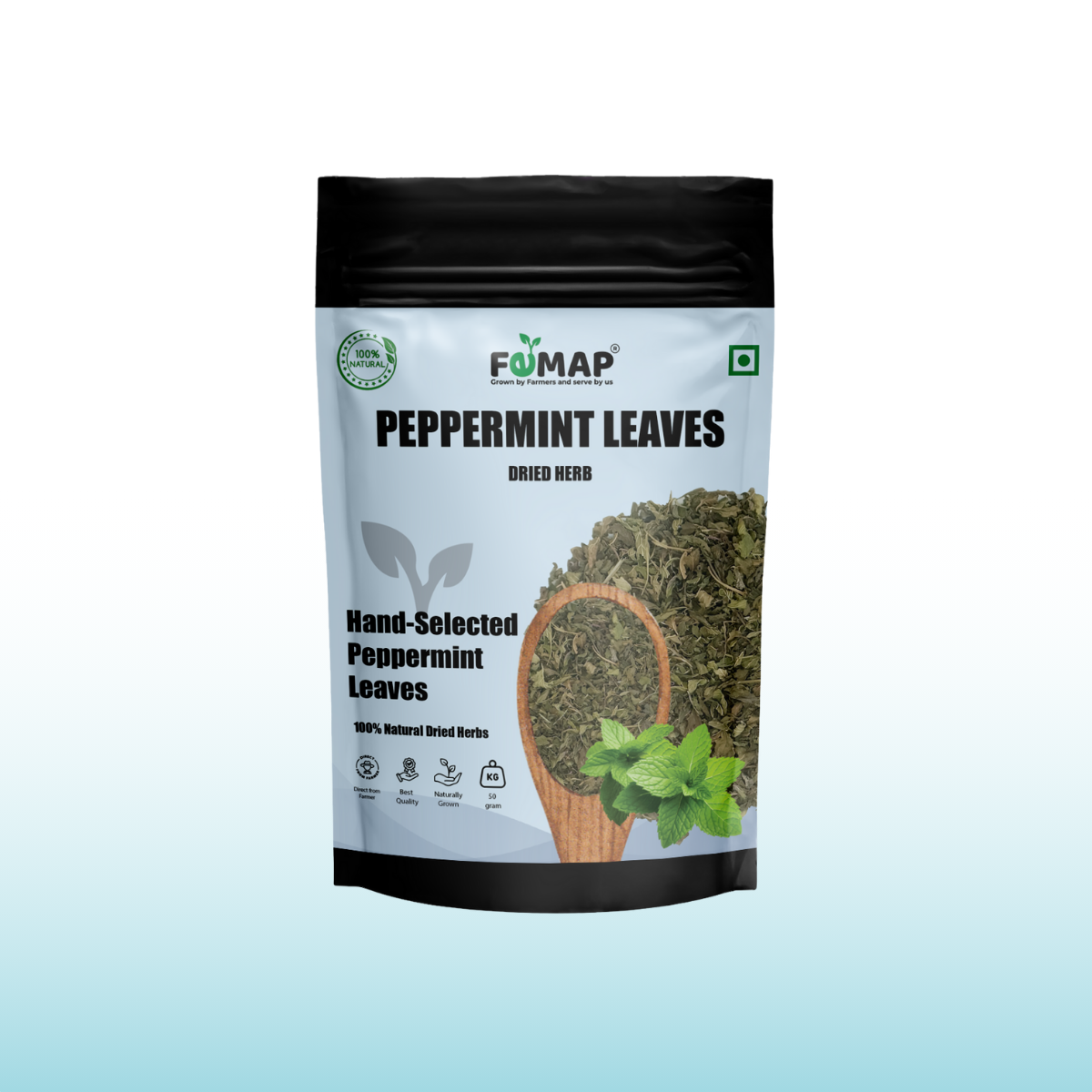 Dried Peppermint Leaf (Mentha piperita) – Natural Herbal Leaves 50gm