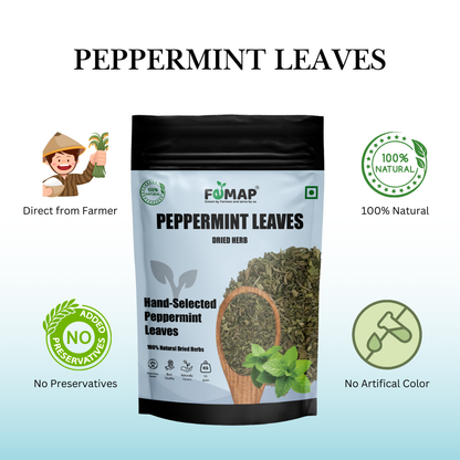 Dried Peppermint Leaf (Mentha piperita) – Natural Herbal Leaves 50gm