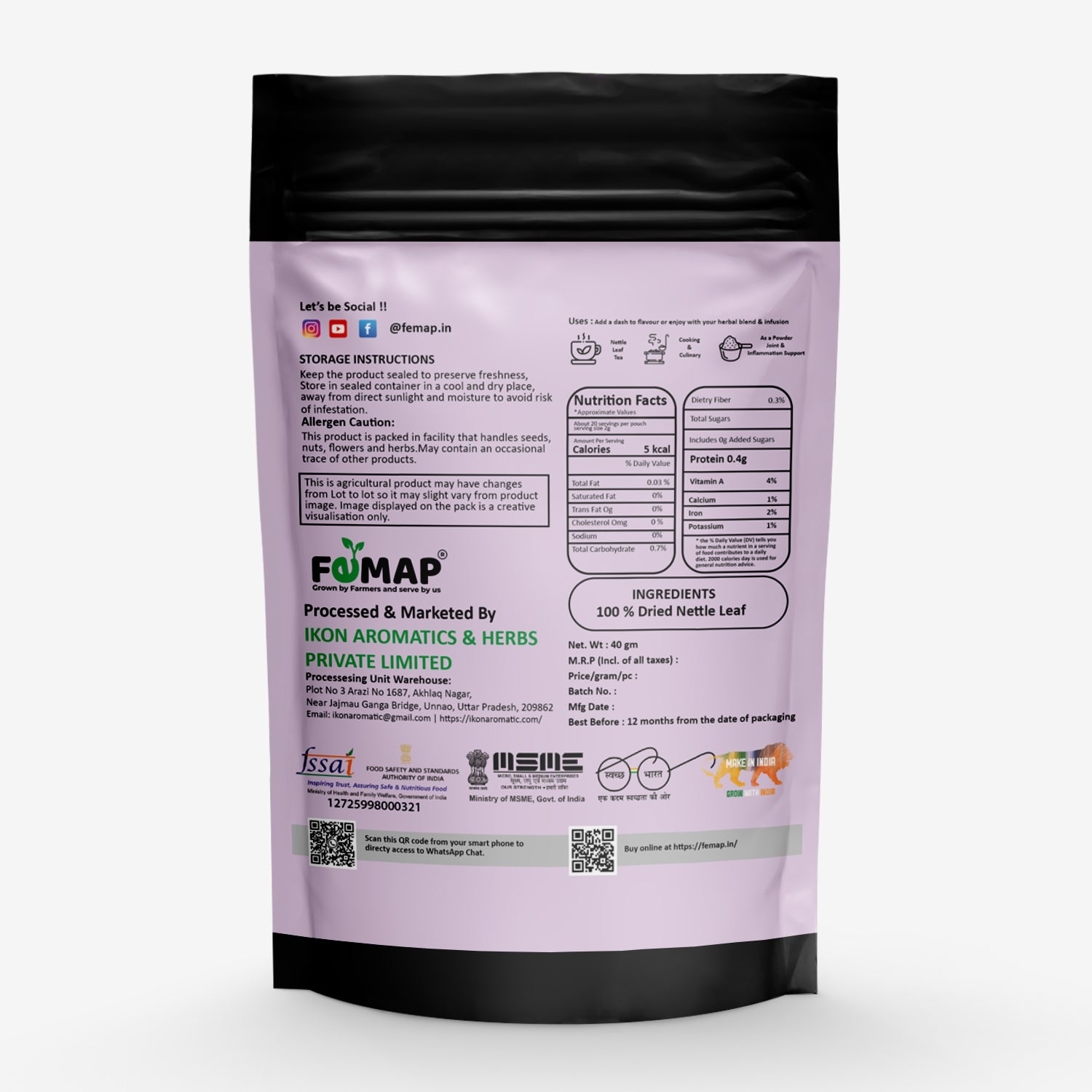 Package of FEMAP with branding and product details on a white background