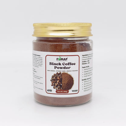 Premium Coffee Powder 100% Pure | Fresh Ground Coffee | Rich Aroma & Strong Flavor | Natural & No Additives | FEMAP