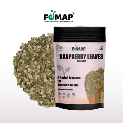 Dried Raspberry Leaves (Rubus idaeus) – 75 g | 100% Pure Herbal Leaves