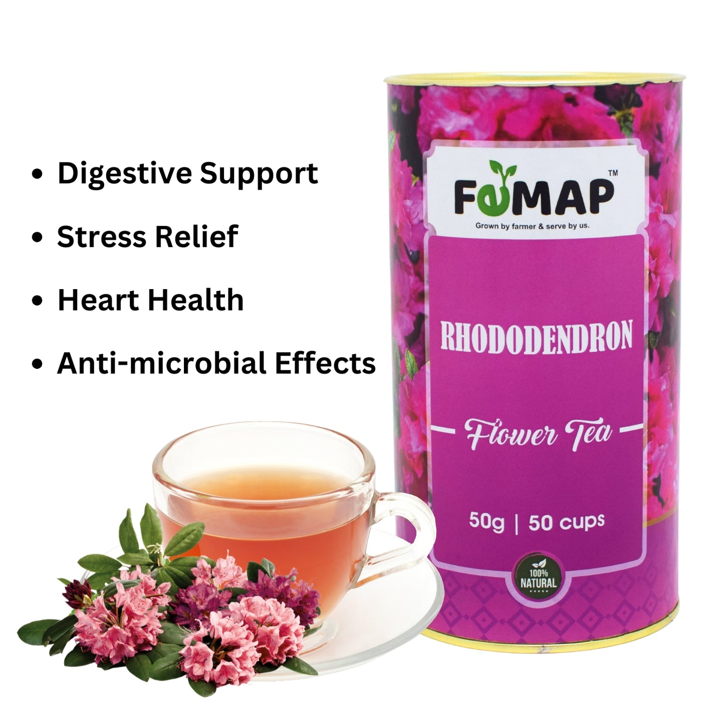 Rhododendron Flower Tea Health Benefits – Stress Relief, Heart Health, Antimicrobial