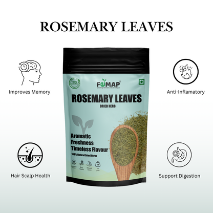 Dried Rosemary Leaves – 100 g | 100% Pure Herbal Leaves