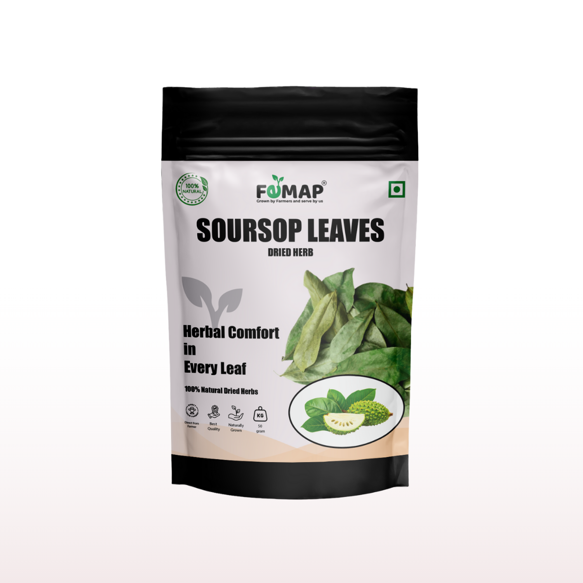 Dried Soursop Leaf (Annona muricata) – Natural Herbal Leaves 50gm