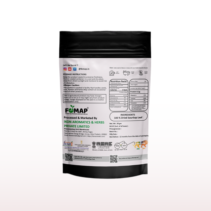 Dried Soursop Leaf (Annona muricata) – Natural Herbal Leaves 50gm