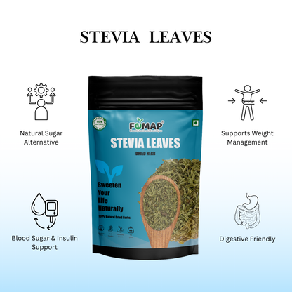 Dried Stevia Leaves – 50 g | Pure Natural Herbal Leaves