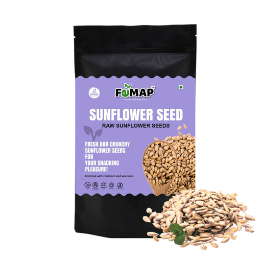 Femap Raw Sunflower Seeds for Eating | Diet Food | Healthy Snack | Raw seeds | Weight management | Source of Antioxidants